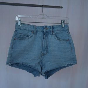Wild Fable High Waisted Denim Cut Off Jean Shorts